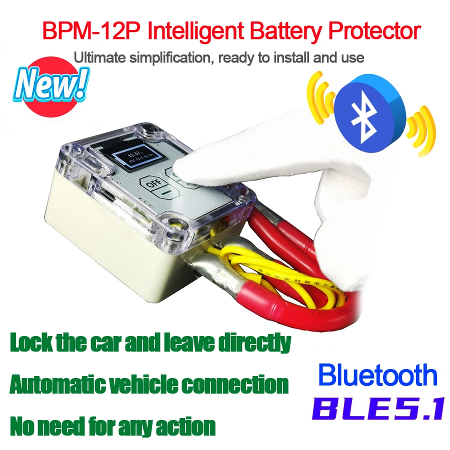 Universele 12V Auto Batterij Smart Protector Met/2 Afstandsbedieningen Afgesneden Isolator Master Voorkomen Verlies Van Batterij Opraken