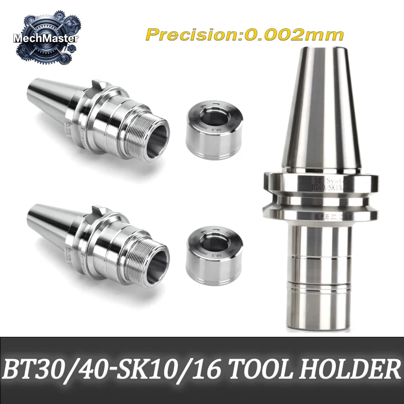 High Precision BT30 BT40 SK10 SK16 Tool Holders BT SK Collet Chuck Series BT Shank Tool for Machinery Tools Accessories