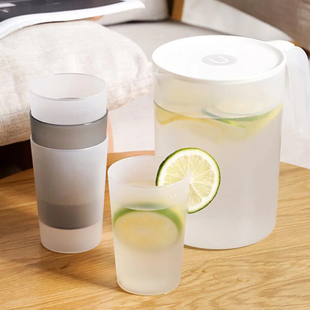 

5Pcs Transparent Water Kettle Set Easy to Use and Clean Suitable for Family and Friends Gathering