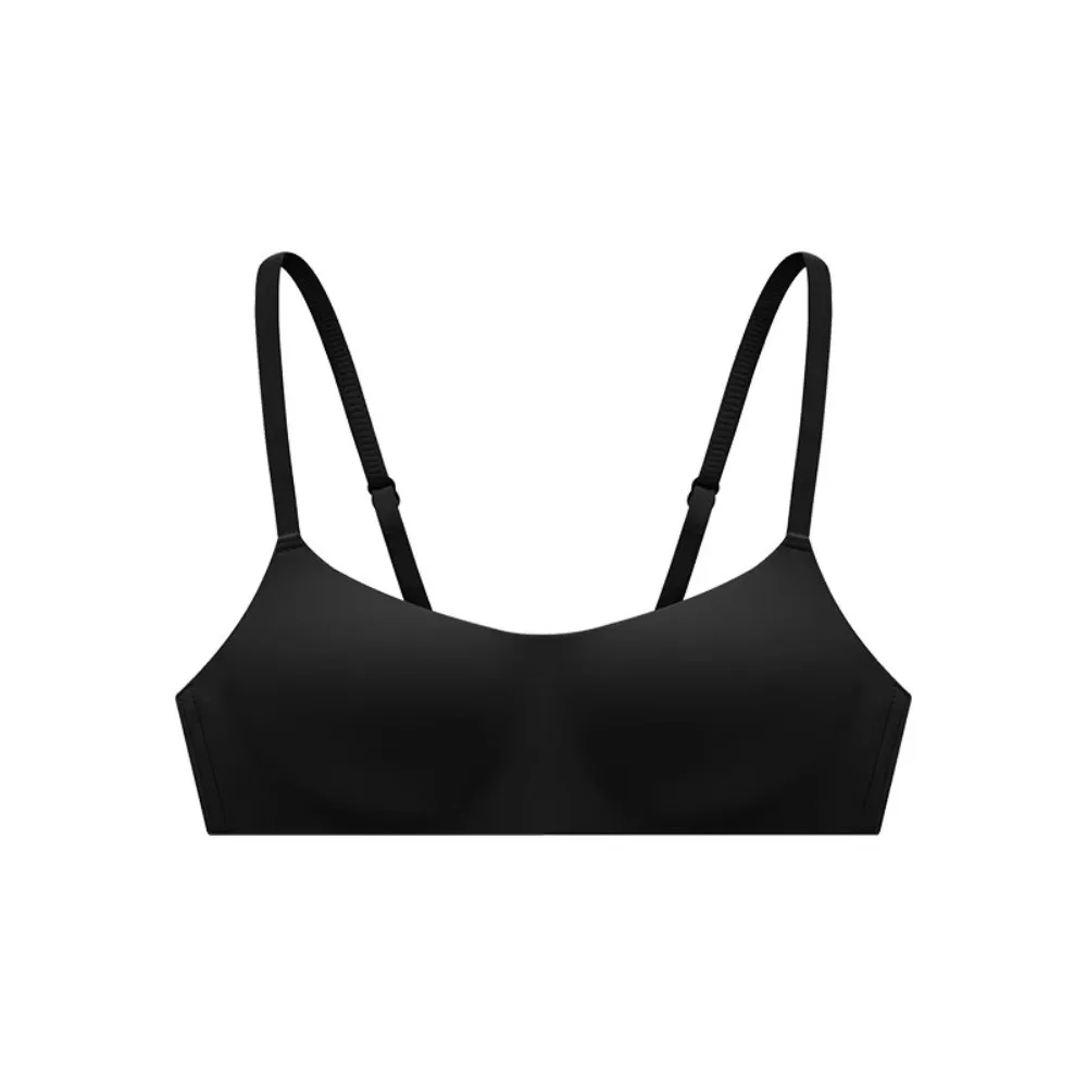 

Traceless Wireless Half Cup Bra Anti-sagging Gathered Breasts Push Up Underwear Half Cup Lingerie Seamless Bras Girls Women