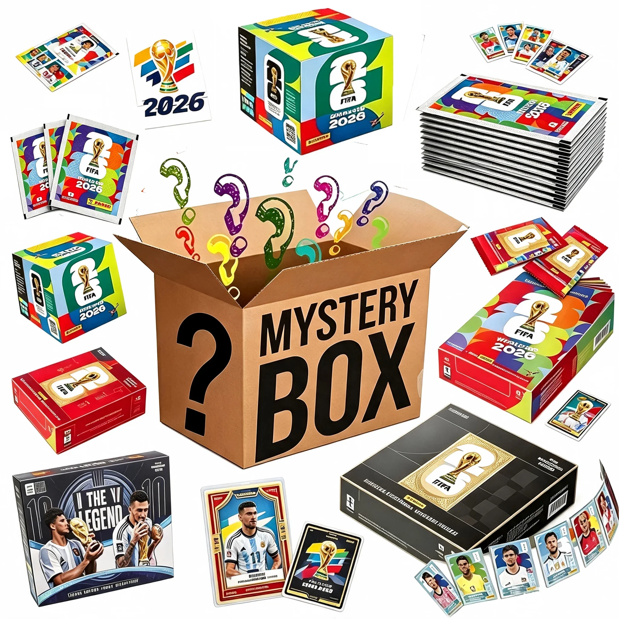 2026 FIFA World Cup & KAYOU Mystery Blind Box, Soccer Trading Cards & Stickers,Surprise Sports Collectibles for Hobby Fans*