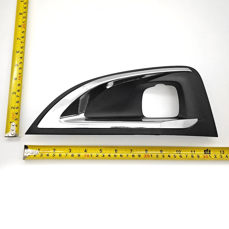 Front Bumper Fog Light Cover Grille 9817136777 For Peugeot 3008 5008 P84 2016 2017 2018 2019 Fog Lamp Grilles Trim Frame