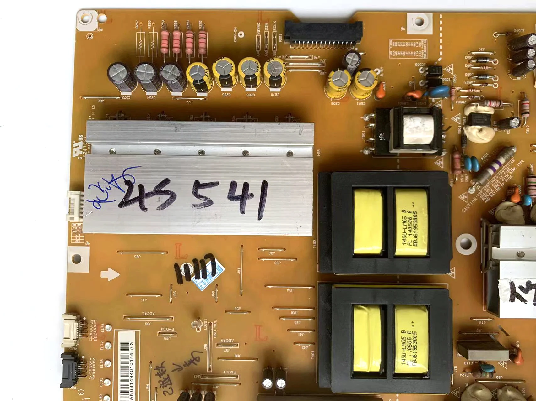 EAY63149401 EAX65613901(1.6) LGP4955-14UL12 Power Supply Board fits 49UB8200-UH 49UB8300-UG 49UB8500-UA 55UB8200-UH 55UB8300-UG