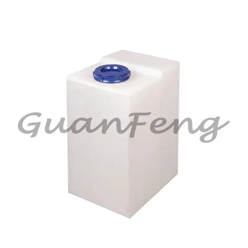 50L‑100L Square Large‑Capacity RV Fresh Water Tank, Plastic Drinking Water Storage Container for Trailer, Campervan and Yacht