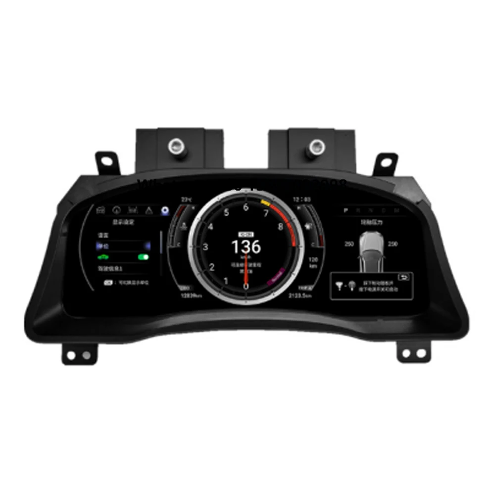

12.3" LCD Car Digital Dashboard Cluster for Toyota'Prado 2004-2009 Virtual Instrument Panel Speedometer Cockpit Meter