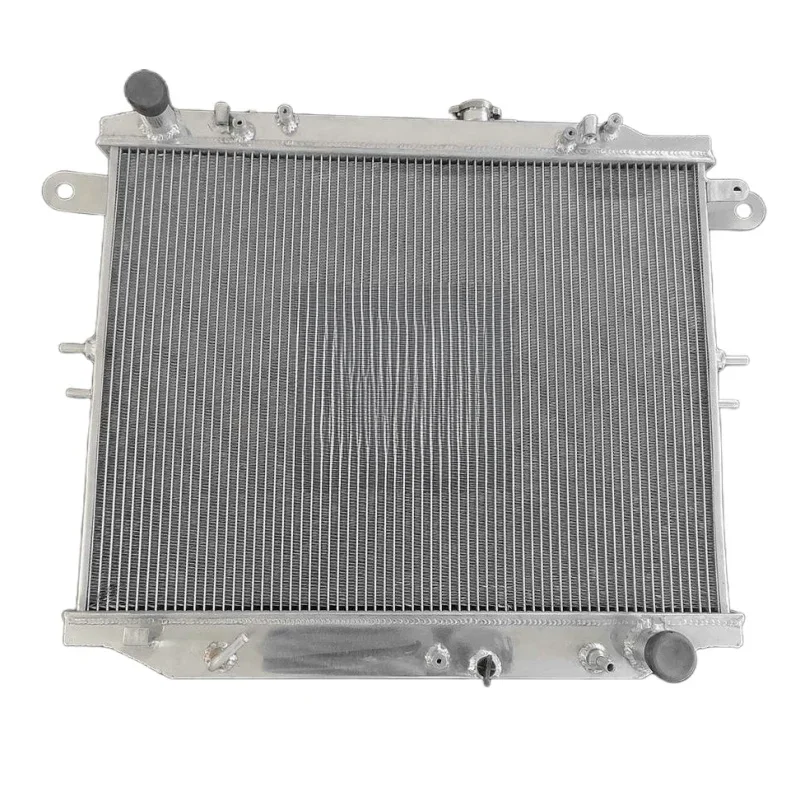 HOT SALE  Aluminum Radiator For FIT 1998 - 2007 Toyota Land Cruiser 100 Series HDJ100 MT/AUTO 4.2L 1999 2000 2001 02 03 04 05 06