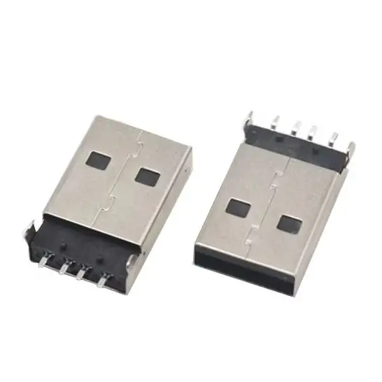 【50-10PCS】USB Type A Standard Port Female Solder Jacks Connector PCB Socket USB-A USB-B type