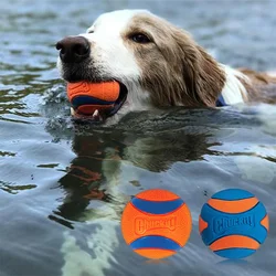 Dog Squeaky Toy Funny Puppy Elastic Rubber Sound Ball Chewing Rolling Pet Balls Molars Entertainment Pet Supplies