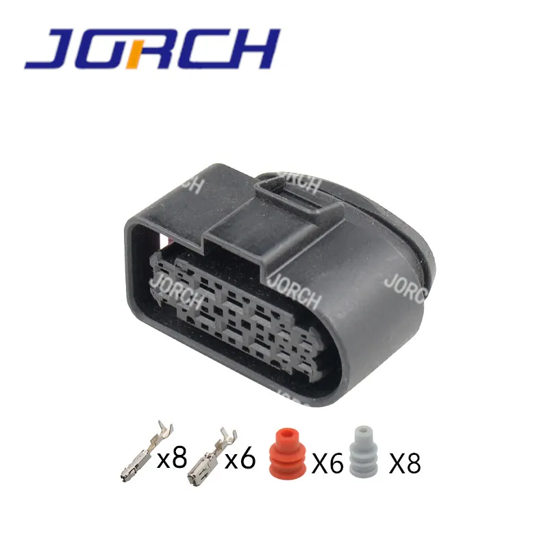 14 way 3C0 973 737   6189-7103 Female Automotive 14 Pin Connector For LEDd headlight plug