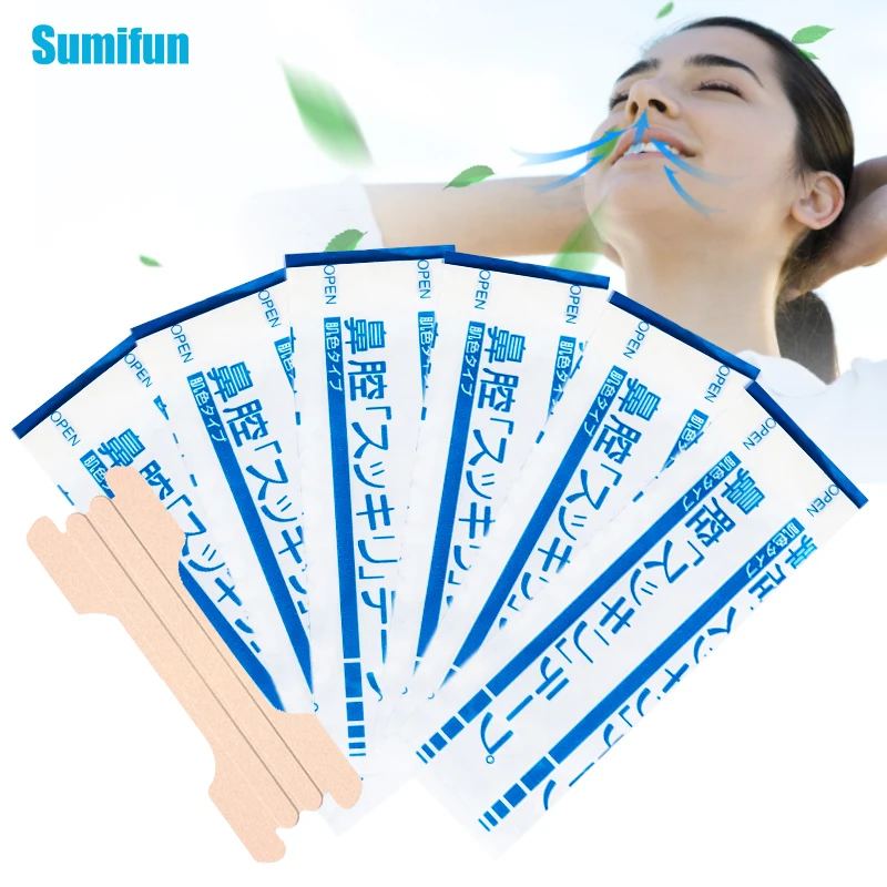 

100-300Pcs Anti Snoring Stuff Nose Sticker Ventilation Rhinitis Nasal Congestion Treatment Strip Breath Sleeping Health Care