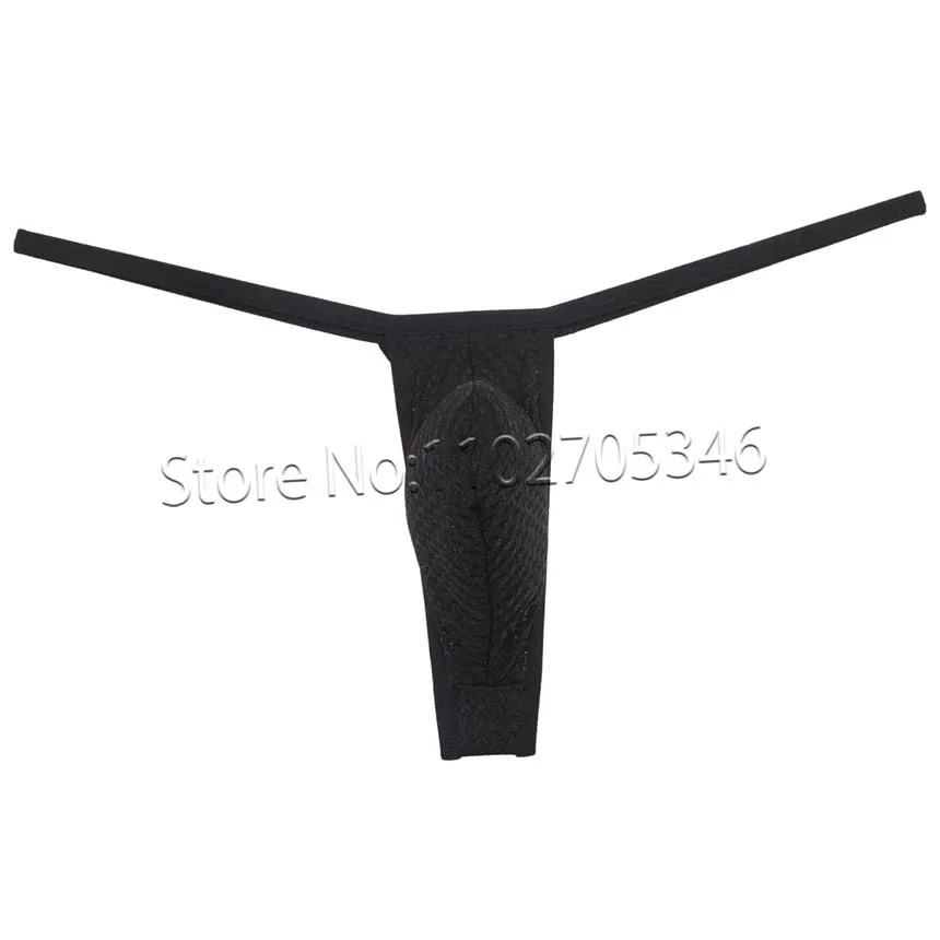 Hot Men G-String Posing Strap Underwear Male Secret Pouch Thong Spandex Low Waist  Tanga Hombre