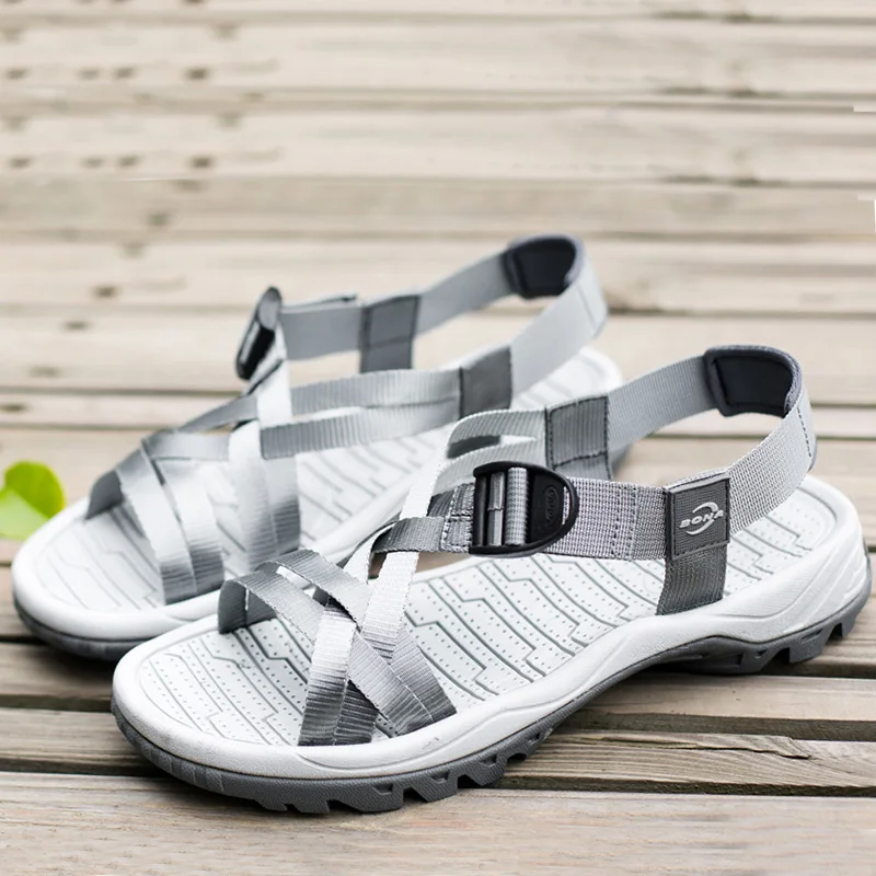 BONA New Classics Style Men Sandals Outdoor Walking Summer Shoes Comfortable Band Upper Men Slippers Soft Light Free Shipping