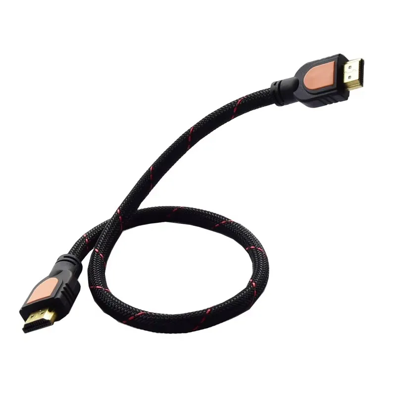 

Кабель HIFI IIS, бескислородная медь, позолоченный дизайн кабеля HDMI для сигнального кабеля передачи IIS Gustard X16 [0,5 м]