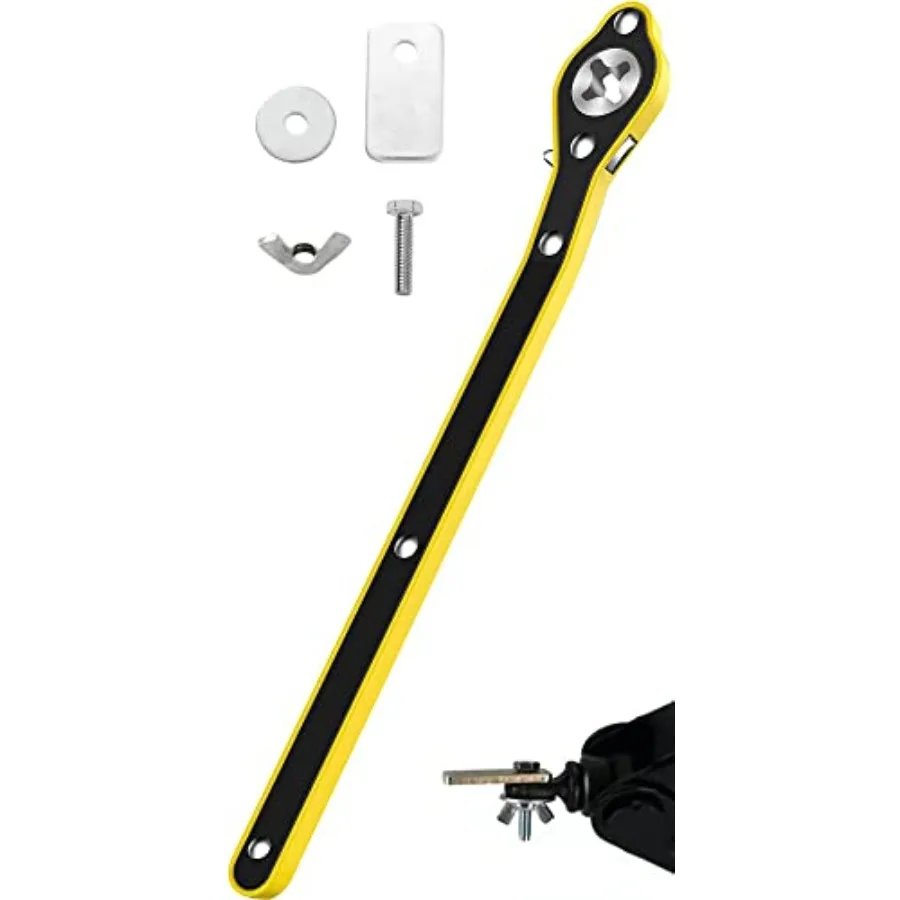 

360 Swivel LaborSaving Car Jack Ratchet Wrench with Long Handle for Efficient Vehicle Lift in Travel Van SUV and Other Vehicles