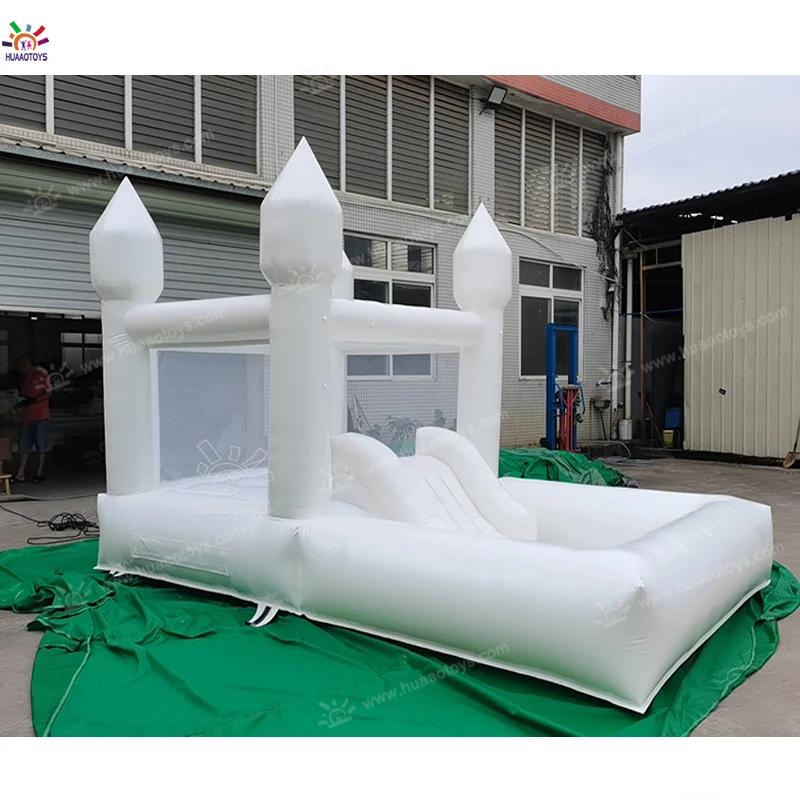 

Commerical PVC 13*8ft Kids Party Bouncy Castle Inflatable Bouncer House Wedding Bounce Castle with Ballpit