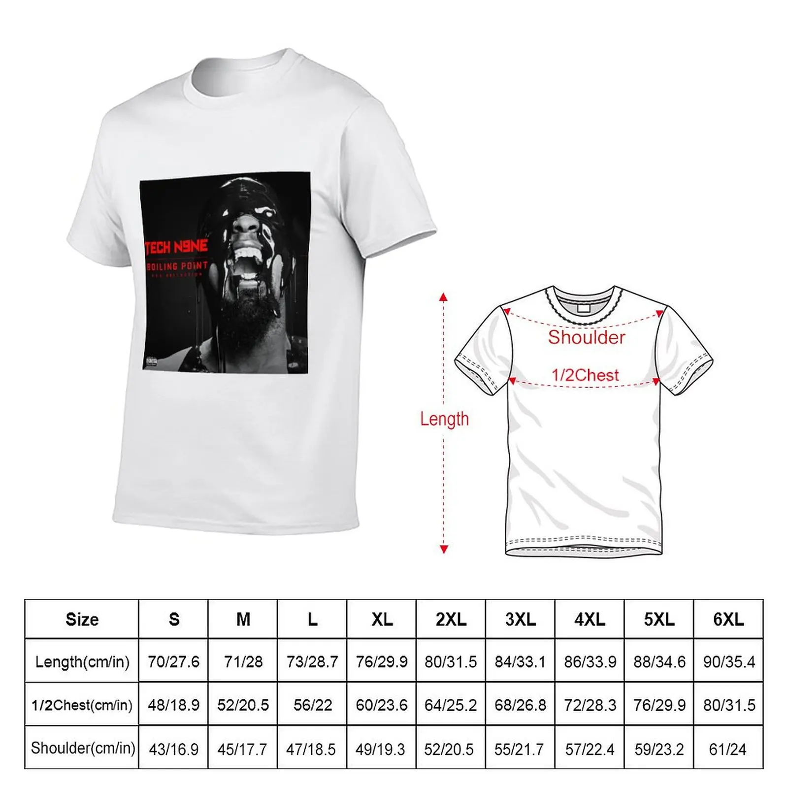 Tech N9ne boiling point T-Shirt t shirt man designer anime t shirts for man T-Shirt