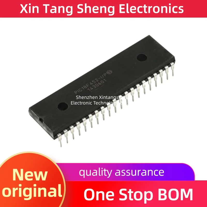 Pic18f452-i /P can directly shoot DIP-40 PIC18F452 quality guaranteed electronic components