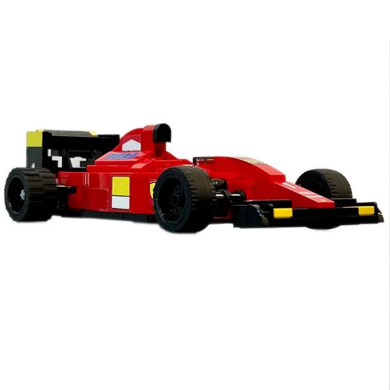 New Technical MOC-63254 Super641 Team Stake SuperRace Car Model Buiding Kit Creators Block Bricks Kid Toys Birthday Gifts