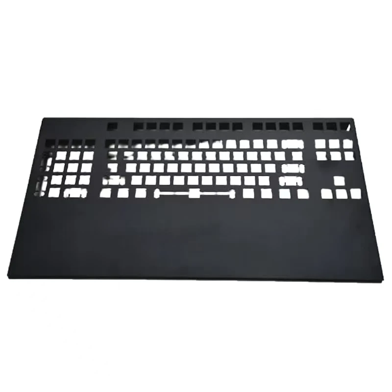 Cnc Machine Parts Customized Aluminum Cnc Prototype Metal Parts Cnc Machining Hollow keyboard housing parts