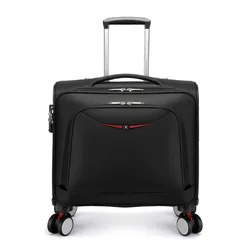 2022 New Military Knife Trolley Case New Oxford Cloth valigia Business Trolley Bag Computer valigia
