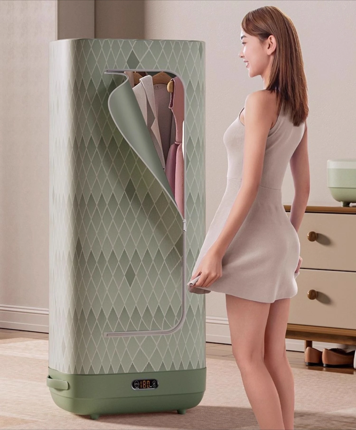 

Foldable Dryer Portable Clothes Drying Rack for Baby Small Household Space Saving secadora de roupa