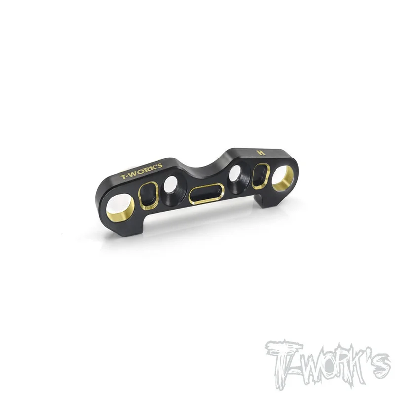 

Original T works TO-244-FLH Brass Front Lower Sus. Mount ( Rear/ High Mount ) For Kyosho MP9 TKI3/TKI4/MP9e EVO Rc part