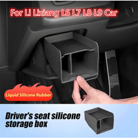 For Li Lixiang L6 L7 L8 L9 Car Front Passenger Seat Storage Box Partition Storage Lixiang Driver's Side Storage Compartment