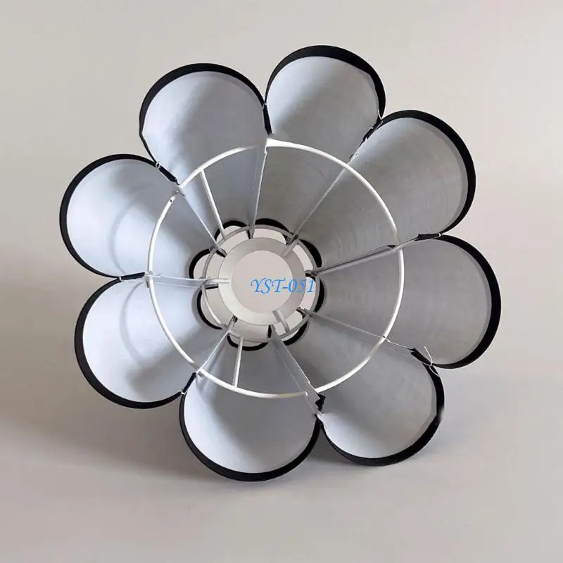 

E15A E27 Cloth Petal Lampshades Home Office Decorative Lighting Cover