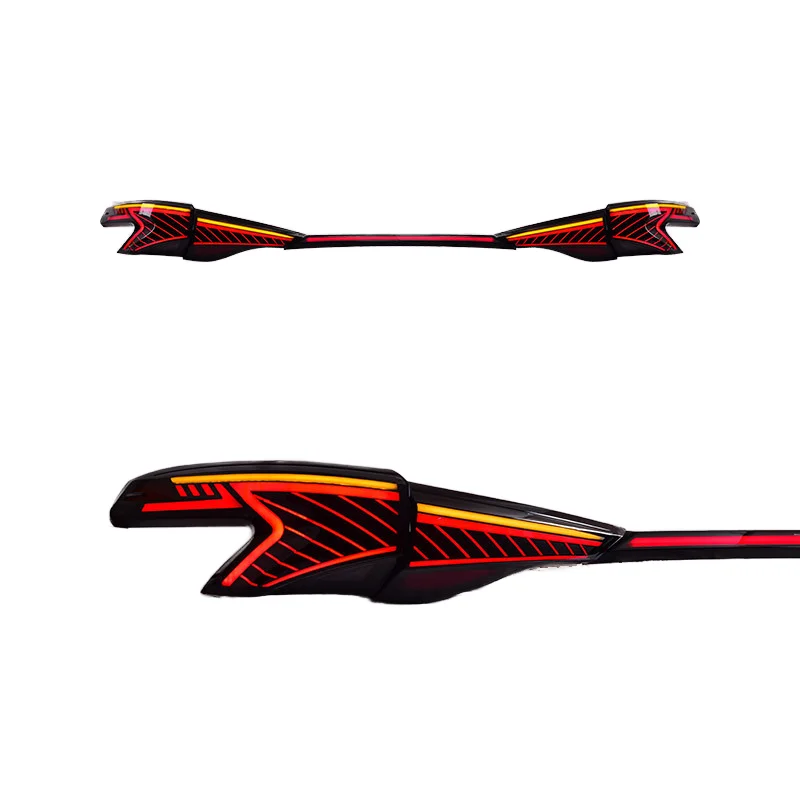 سيارة ل Toyt سيينا أضواء خلفية 2021-2023 مصباح ليد الذيل مصباح DRL إشارة الفرامل عكس اكسسوارات السيارات #1