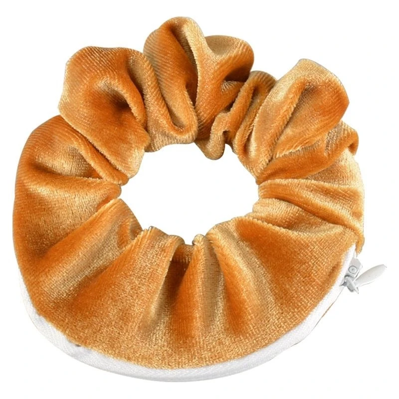 5ASD Мягкие волосы веревка бархатных волос Склеек упругое кольцо для волос для девушки для девочки