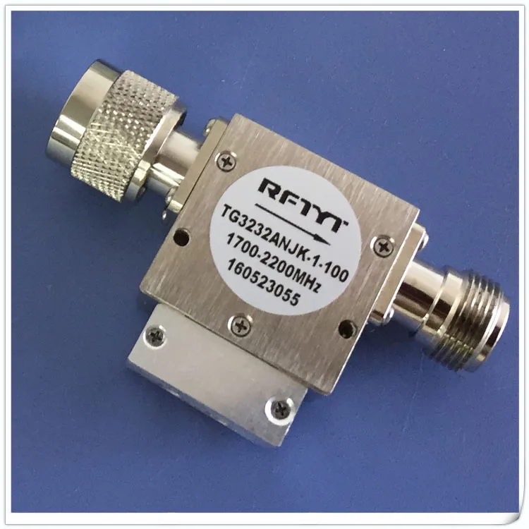 RF Coaxial Isolator with Multiple Frequency Bands Available at 300MHz-6GHz
