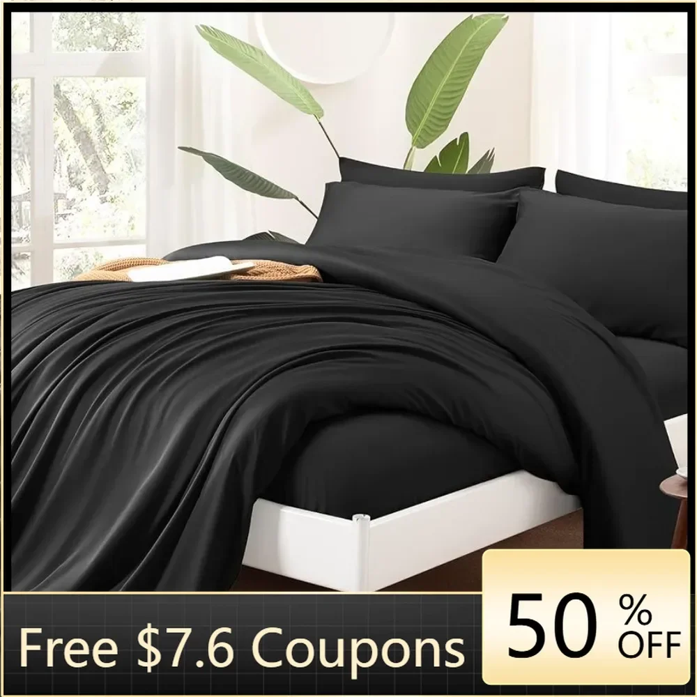 

Bed Linen Black)freight Free Comforter Sets Home Textile Garden