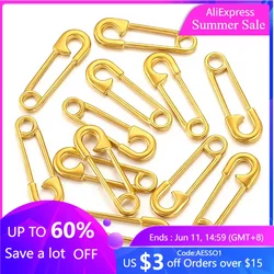 5pcs/lot Stainless Steel Gold-plated Connectors Pendant Pin Shape for DIY Bracelet Jewelry Accessories Making Material Wholesale