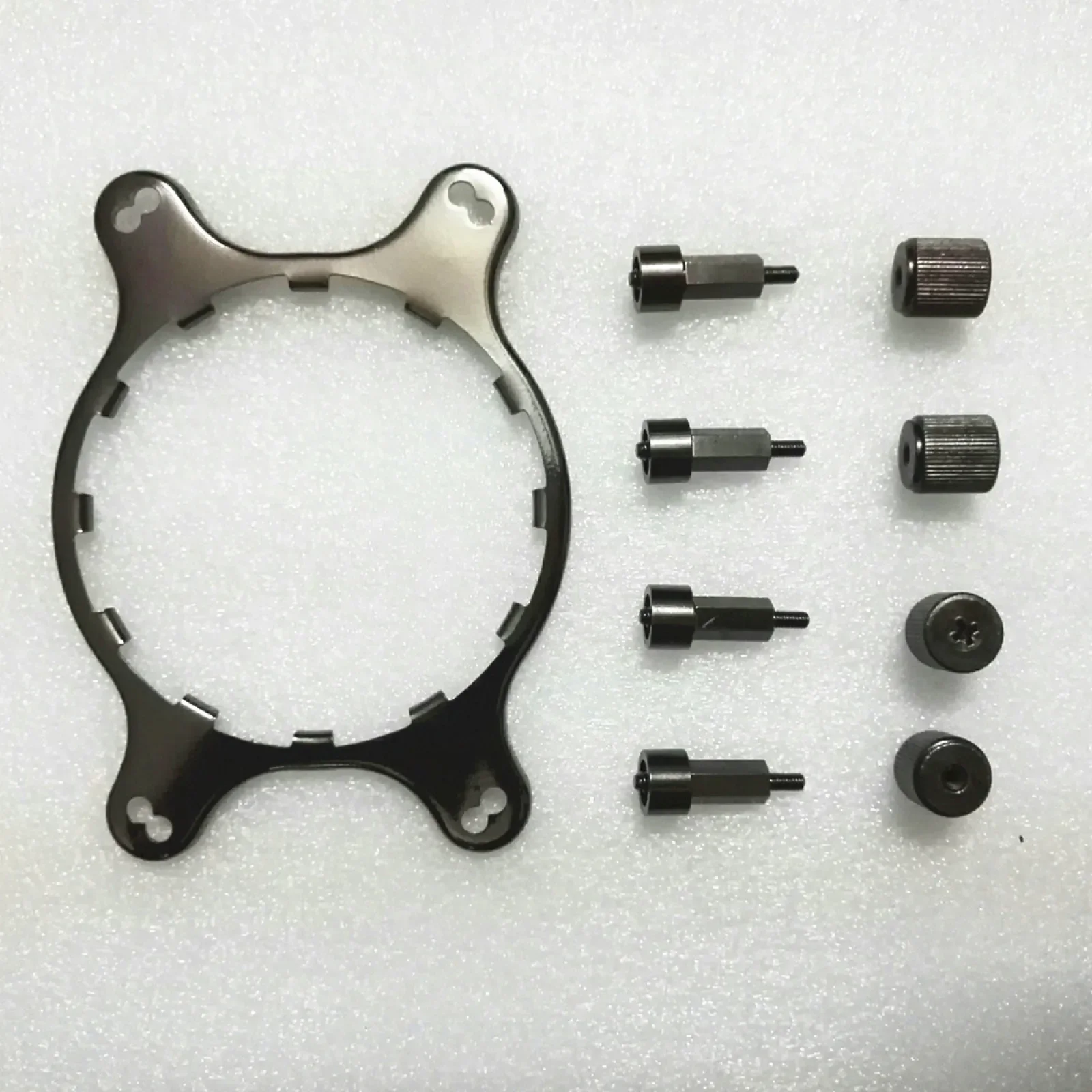 1Pc Round Water Cooler Radiator AMD AM4 Mounting Bracket Hardware Kit For Corsair H55 H75 H80I V2 H100i V2 H115i