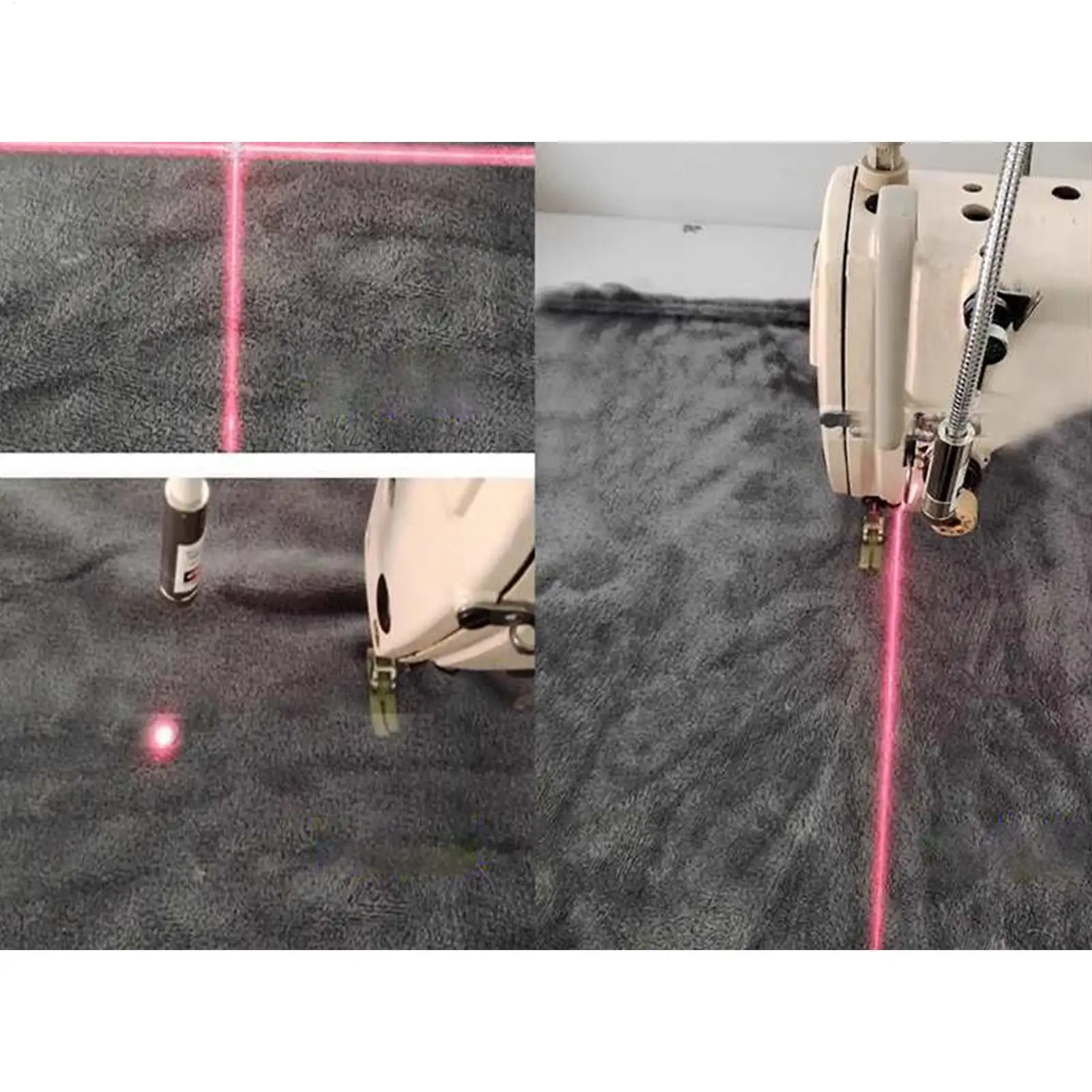 LED Sewing Machine Light Adjustable Red Seam Guide 360 Degree Positioning Magnetic Sewing Machine Positioning Light For Quilting