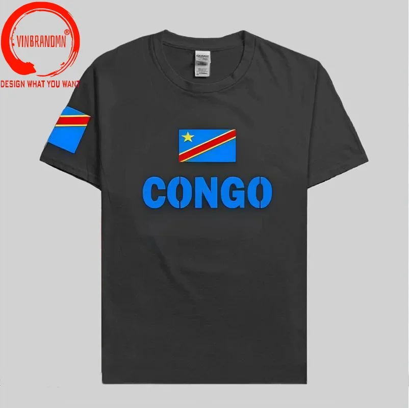 DR Congo T shirt men sweatshirt 2021 new hip hop streetwear clothing sporting tracksuit COD DRC DROC Congo-Kinsha Congolese Tees