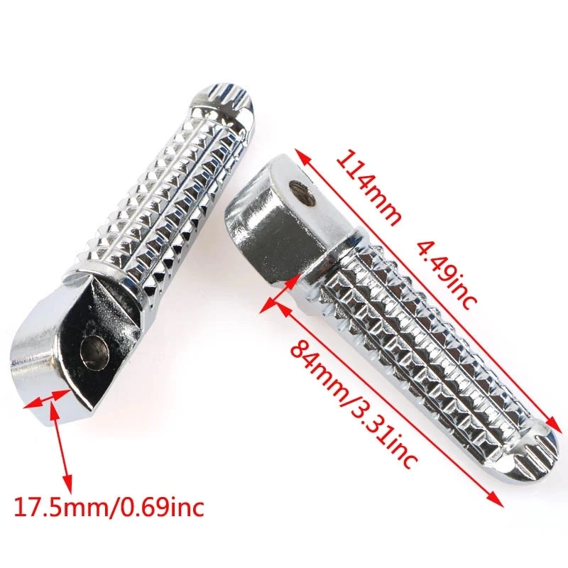 Universal Footrest Foot Pegs Pedal Rest Footpegs For Honda Yamaha Motorcycle YZFR1 YZFR6 YZFR1M CBR600 CRF1000D