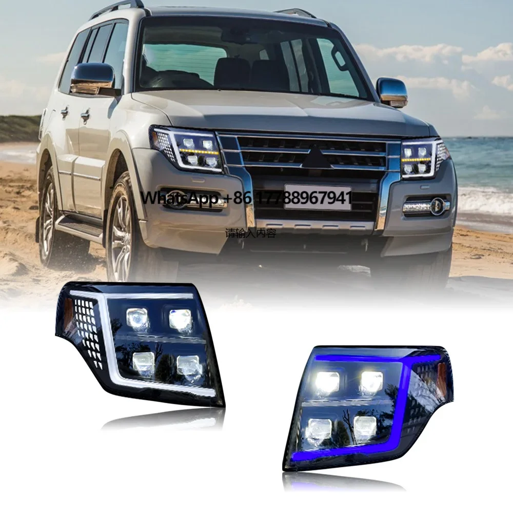 

HOSI Led Headlights for Pajero V97 V93 2009-2021 Headlamp Full LED Car Accessories