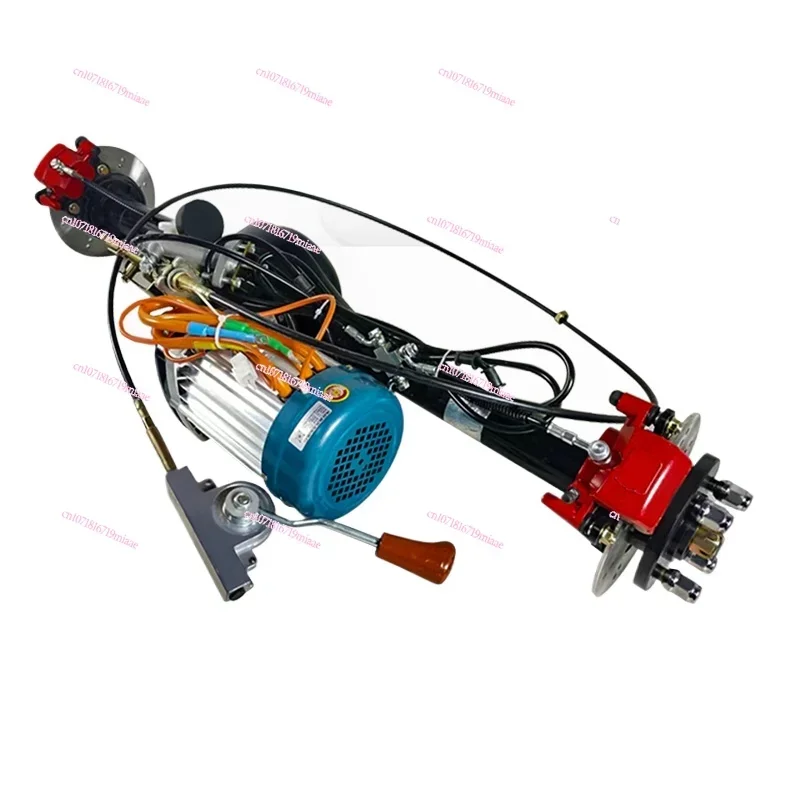 

Electric tricycle rear axle assembly disc brake modification full set of high-power load king high-speed general four-wheeler