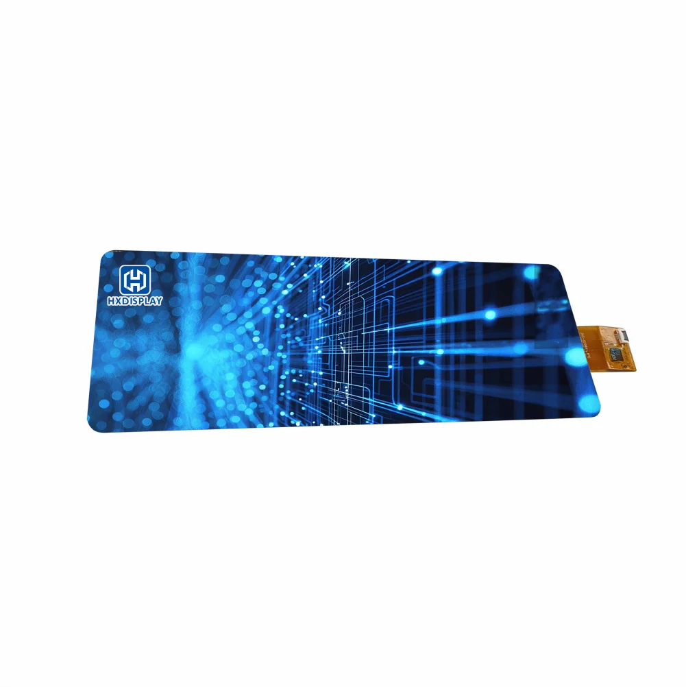 عرض إعلاني 480x1280 6.75 ''IPS TFT شاشة LCD LVDS واجهة 6.75 بوصة وحدة لوحة CTP لوحة اللمس LED الخلفية #2
