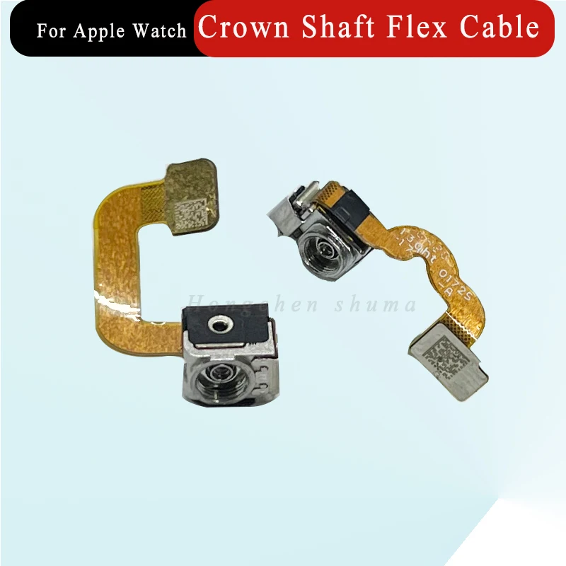 

Crown Shaft Cable For Apple Watch Series 4 5 SE 6 40mm 44mm Frame Housing Button Nut Cover Rotating Shaft Flex Replacement Parts