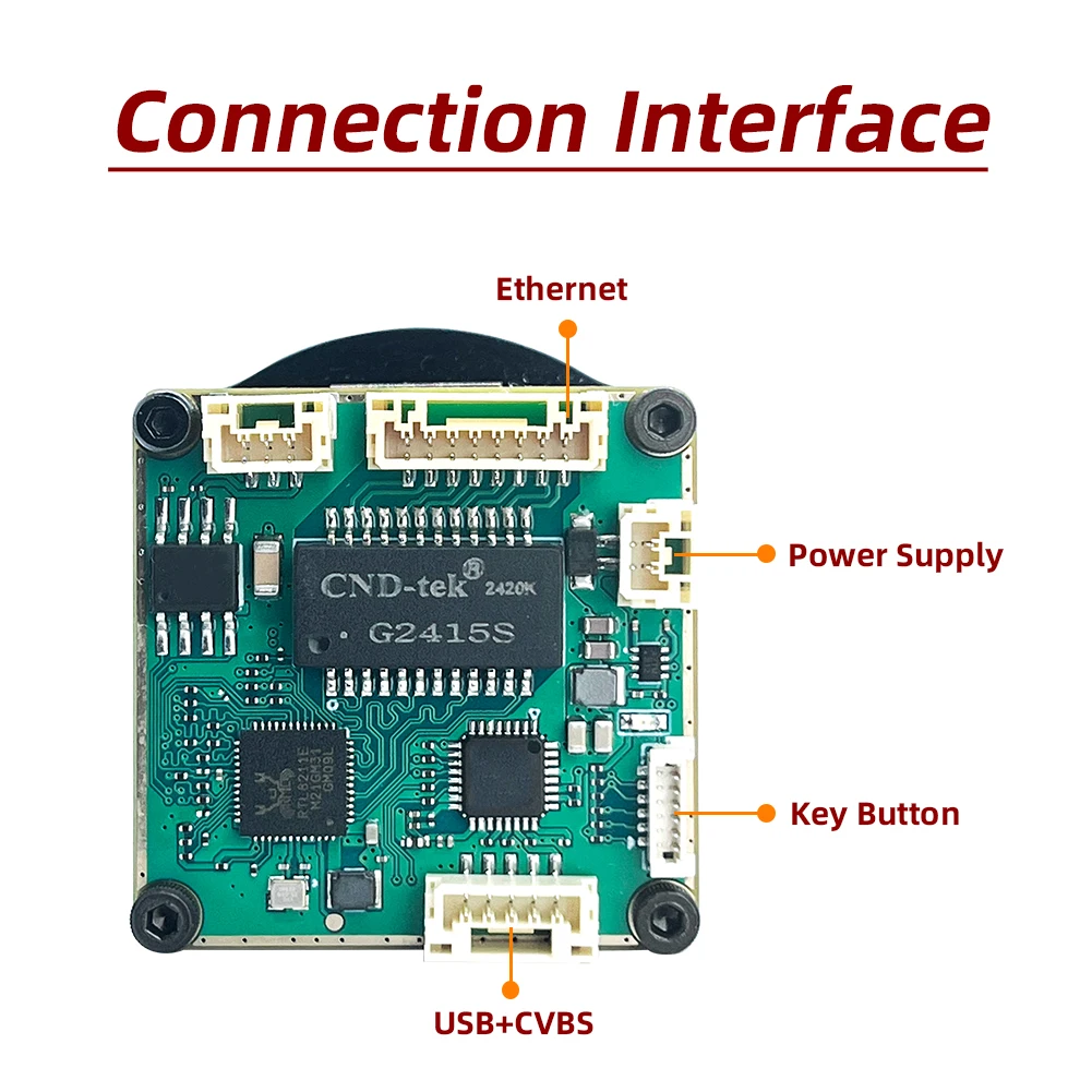 GigE Ethernet Thermal Camera Gigabit LWIR IR Imager PTZ Uncooled Infrared Camer 1000M RS485,CVBS+USB(UVC) Output Simultaneously