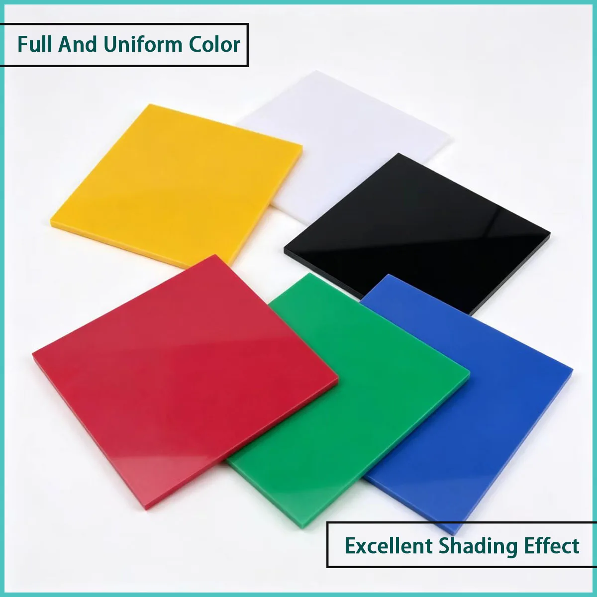 Size 100*100-300*400mm color opaque acrylic board used for advertising signs, cabinet baffles, decorative partitions, etc