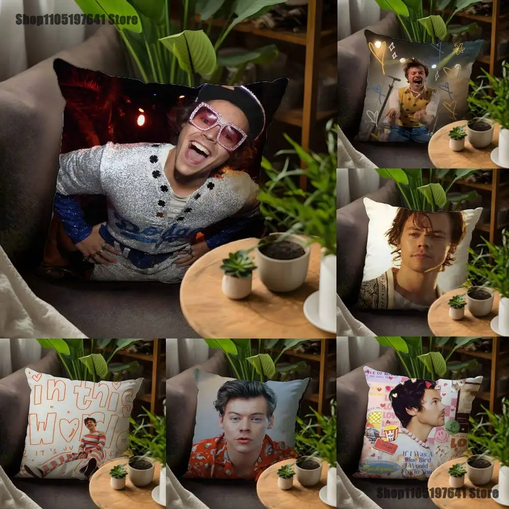 

H-HaRRy Music Styles Pillow Case For Sofa Decor Car Office Room Printing Cushion Cover Decorations and Protector