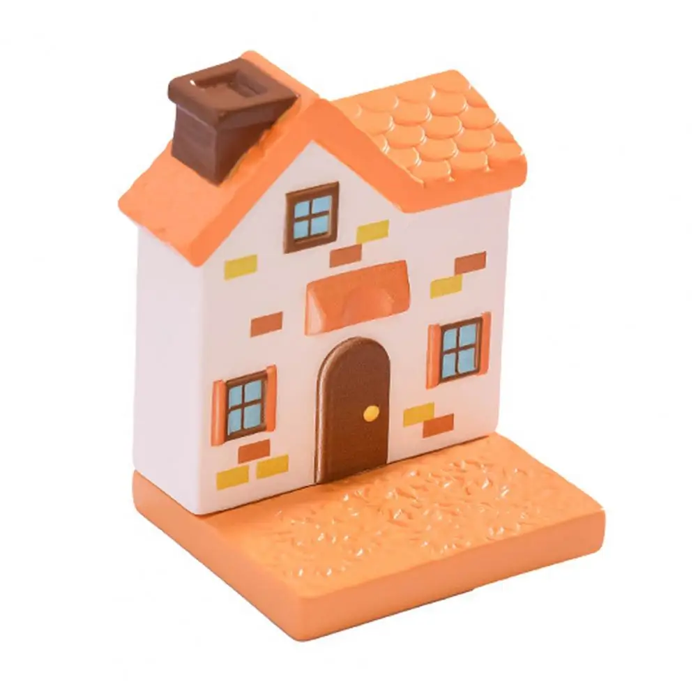 Miniature Fairy Tale House Small Home Decoration Piece Miniature Garden Ornaments Set Resin Fairy Tale House Decor for Diy