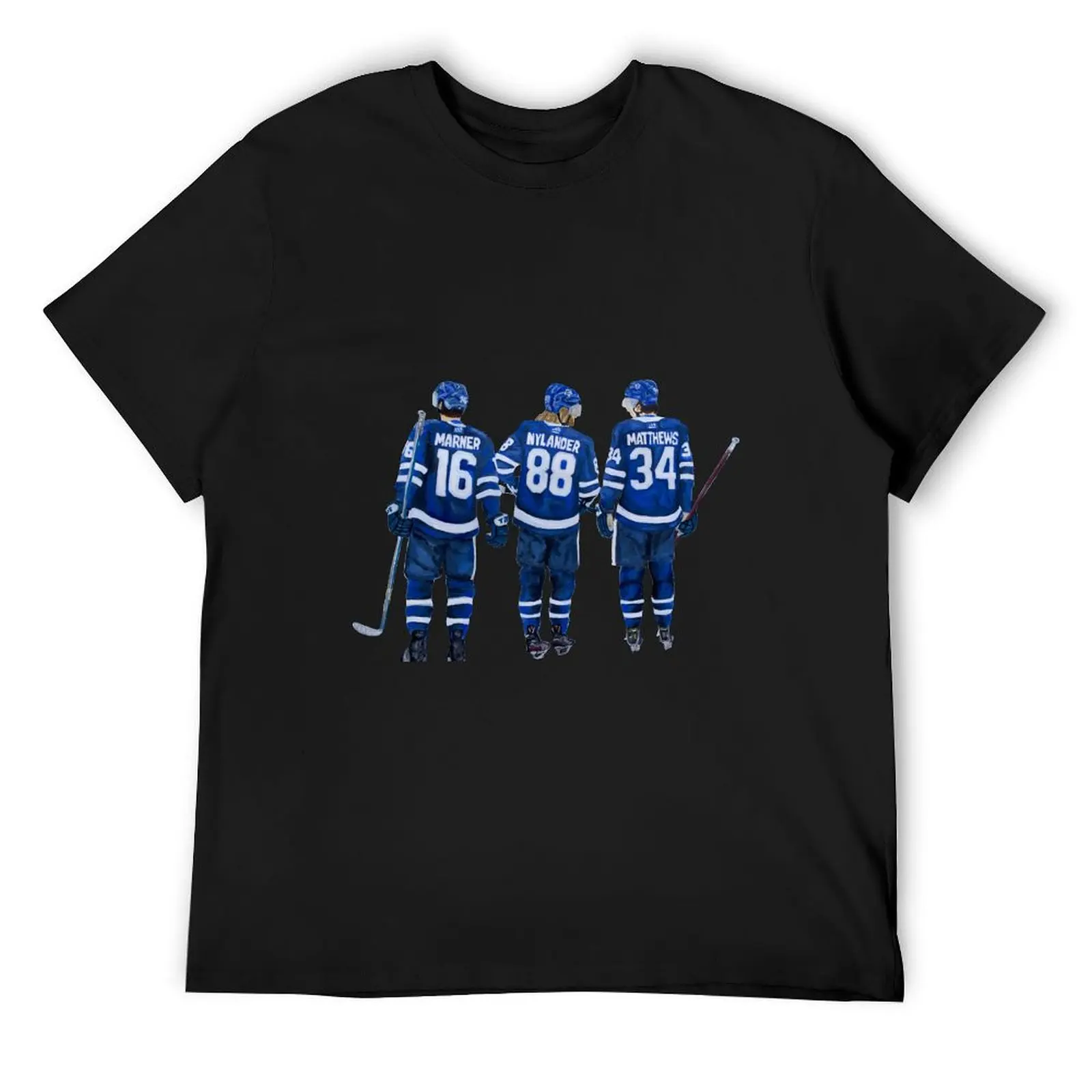 

Marner Nylander and Matthews T-Shirt valentines clothes vintage luxury t-shirt croswit shirt man t shirt men