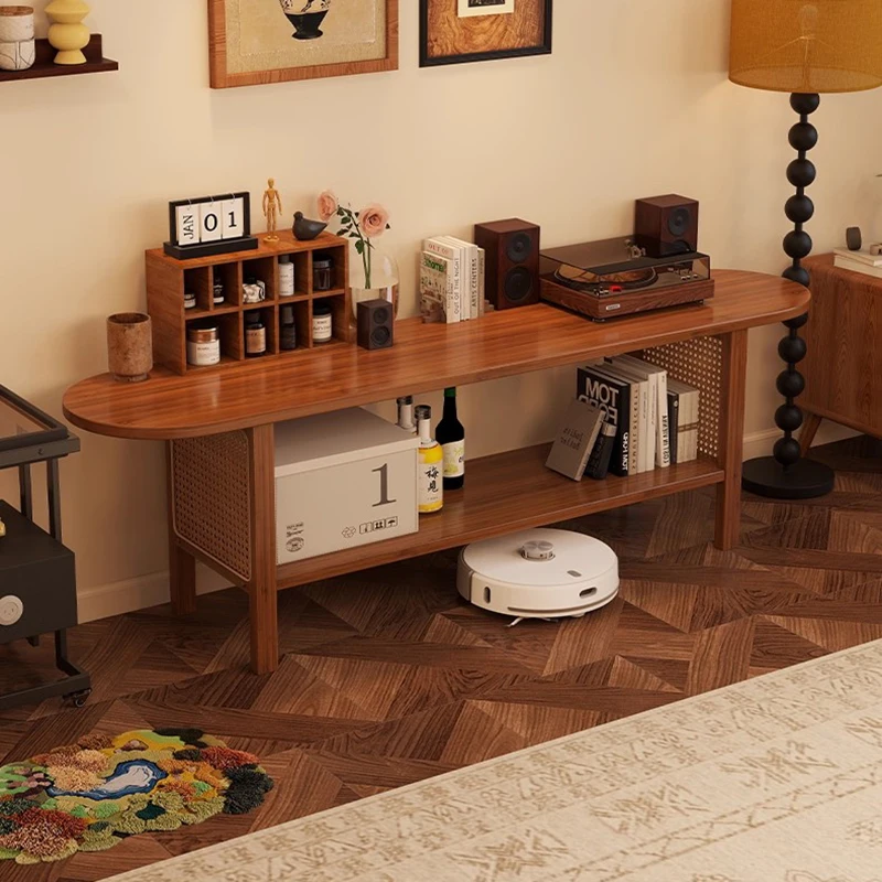 

Minimalist Mini Tv Table Wood Designer Display Retro Display Floor Tv Table Mobile Aesthetic Muebles Para Tv Home Furniture