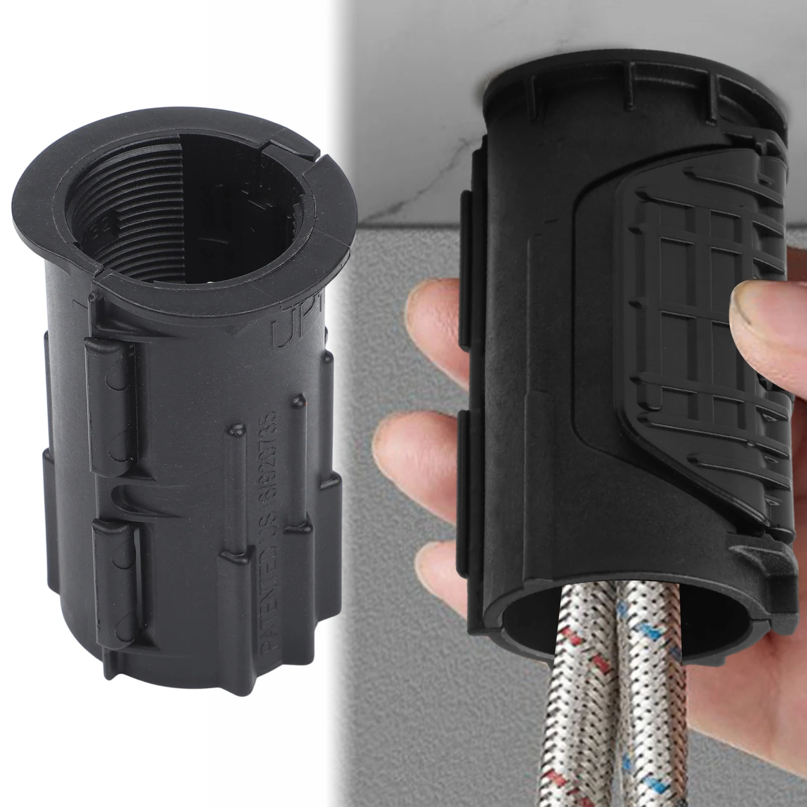 Faucet Fixing Base ABS Fastening Circlip Fixing Fitting For 32mm Basin Faucet Anti-Loosing Mounting Base Kitchen Sink Repair