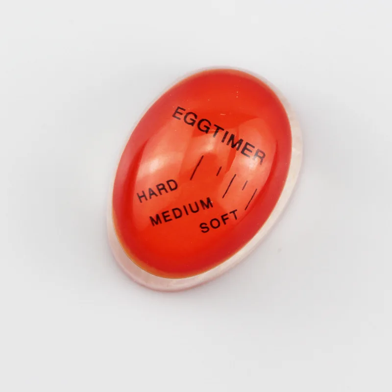 1 ชิ้น 2 ชิ้นสีสุ่มมินิครัวต้มไข่จับเวลาไข่ดิบและสุกสังเกตการณ์เปลี่ยนสีจับเวลา