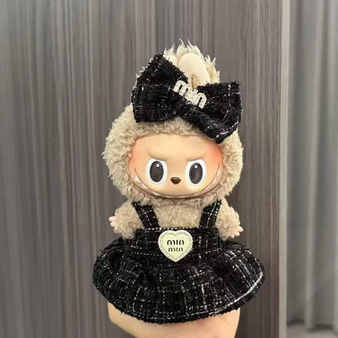 Only clothes for sale) 15/17cm pull cloth doll vinyl doll generation 2 generation wear hat skirt suit